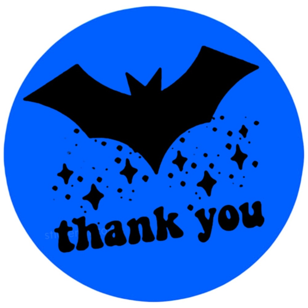 Spooky Small Business Thank You Stickers, Packaging Stickers, Thank You Stickers - Picture 3 of 13